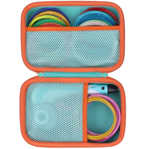 Lebakort Hart Schutz Hülle Etui für SCRIB3D P1 3D-Druckstift / MYNT3D Super 3D-Stift / 3Doodler Start 3D-Druckstift von Lebakort