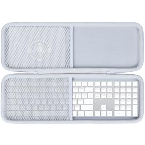 Lebakort Hart Tasche Hülle Etui für Apple Magic Bluetooth Keyboard mit Ziffernblock und Magic Mouse von Lebakort