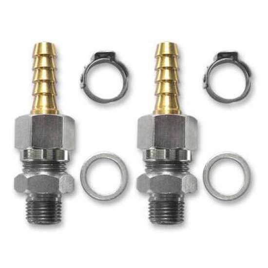 Lecomble & Schmitt 1/4´´ Straight Hose Connector Set Golden von Lecomble & Schmitt