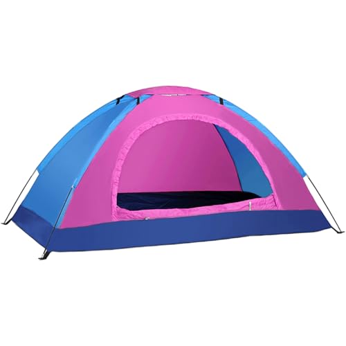 Lecreatekit Ultraleichtes Campingzelt, 210D Oxford-Gewebe, wasserdichtes Zelt mit Schutzhüllen, Tragetasche, wasserdicht und einfach aufzubauen, für Rucksackreisen, Ausflüge, Wandern (2 Personen für von Lecreatekit