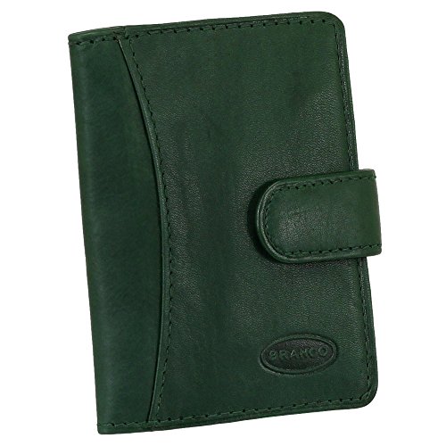 Kreditkartenetui Kartenetui Visitenkartenetui echt Leder Farbe Grün von Ledershop24