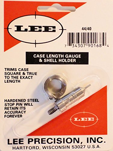 Lee Precision 90168 Galga mit Shell Holder Kaliber 44-40, Mehrfarbig, Einheitsgröße von Lee Precision