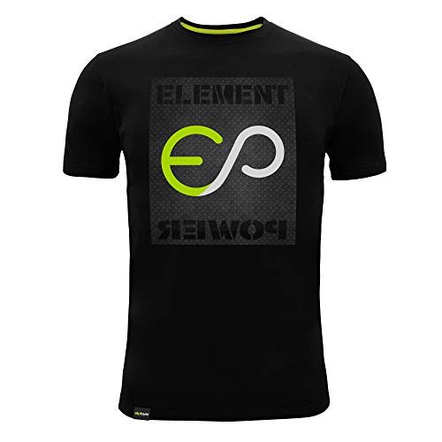 ElPlayer – Ep-Man, Herren-Shirt M Schwarz von Legea