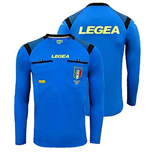 LEGEA Herren Renntrikot Offizielles Trikot FIGC Aia ML Saison 2019/2020, S, Hellblau 2, S von Legea