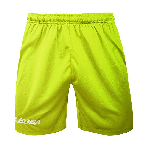 LEGEA Herren Taipei Shorts, Neongelb, XL von Legea
