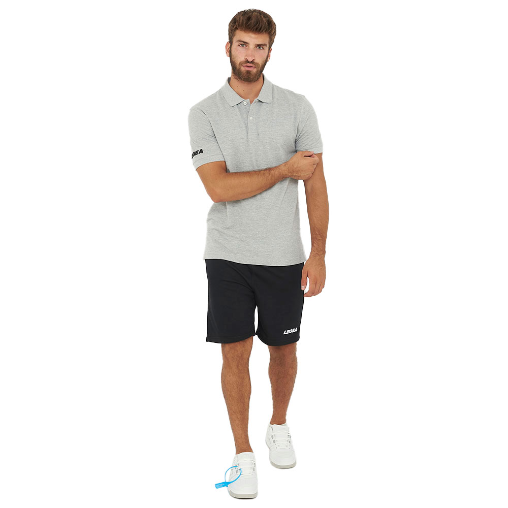 Legea Ariete Short Sleeve Polo Grau XL Mann von Legea