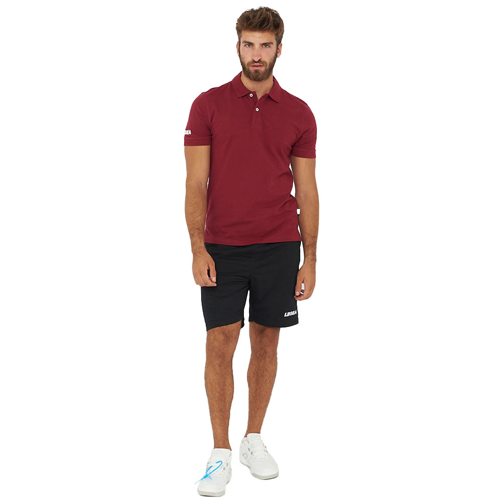 Legea Ariete Short Sleeve Polo Rot XS Mann von Legea