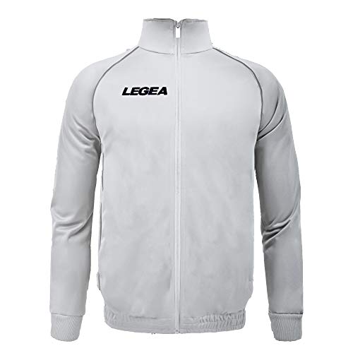Legea Florida Trainingsjacke, für Erwachsene, Unisex weiß Bianco/Argento XXL von Legea
