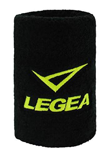 LEGEA Gara, Arbitro Manschette für Herren, Herren, PO003, Schwarz, Unisex von Legea