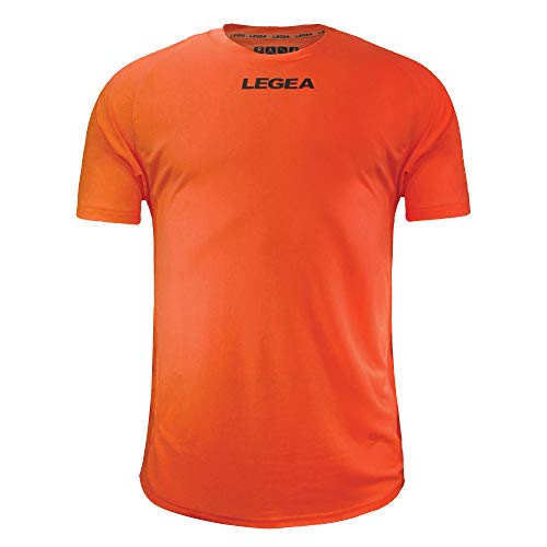 Legea Herren Athletic Line Kurzarmtrikot Multisport, orange, L von Legea