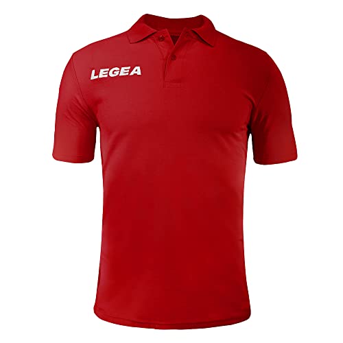 LEGEA South Gold T-Shirt, Unisex, Erwachsene, Rot, FR (Größe Hersteller: XS) von Legea
