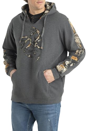 Legendary Whitetails, Herren, Kapuzenpullover, Charcoal Heather, XXXX-Large Tall von Legendary Whitetails