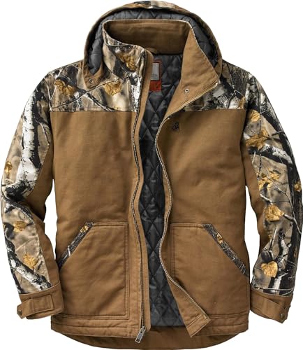 Legendary Whitetails Herren Canvas Cross Trail Arbeitsjacke Langärmlig, Barley, X-Large von Legendary Whitetails