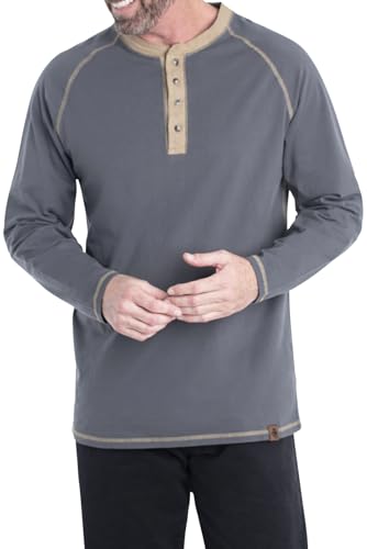 Legendary Whitetails Recluse Henley Langarm-Langarmshirt für Herren von Legendary Whitetails