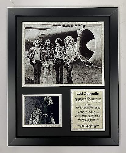 Legends Never Die Led Zeppelin Plane Framed Photo Collage, 11x14-Inch von Legends Never Die