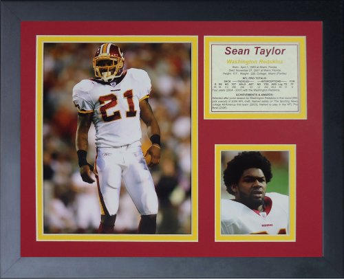 Legenden Sterben Nie Sean Taylor Away gerahmtes Foto Collage, 11 x 35,6 cm von Legends Never Die