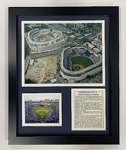 Legends Never Die Yankee Stadium Old and New Construction Framed Photo Collage, 11x14-Inch von Legends Never Die