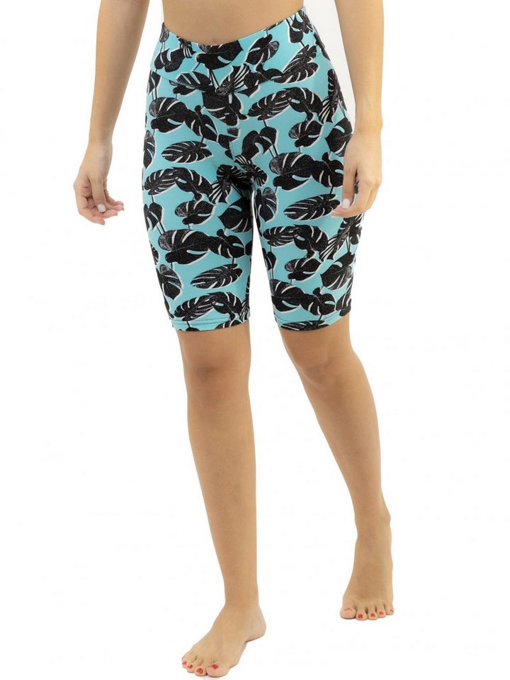 Leggings Park Shorts Damen Radler Kurz Hose Short,Stretch,Super Soft,Sport,Yoga,Fitness (Der elastische Bund und das Stretch-Butterweiches super soft Material sorgen, für eine athletische Passform und höchsten Tragekomfort) Perfekt für sportliche Aktivitäten und Freizeit. von Leggings Park