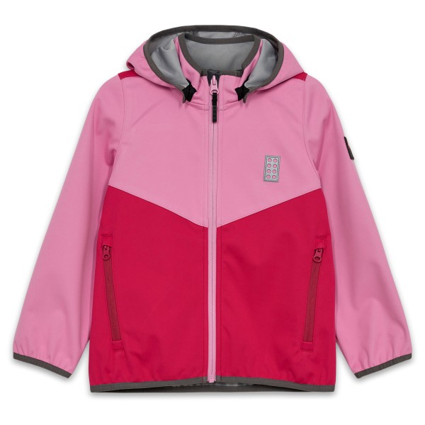 LEGO - Kid's Scout 200 -Softshell Jacket - Softshelljacke Gr 122 rosa von Lego