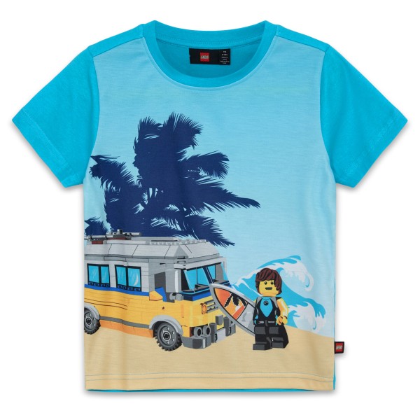 LEGO - Kid's Tano 309 - T-Shirt S/S - T-Shirt Gr 104;110;122;128;134;140;146;152;92;98 blau;rosa von Lego