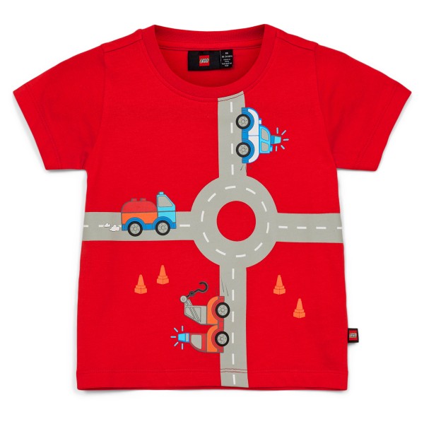 LEGO - Kid's Tay 201 - T-Shirt S/S - T-Shirt Gr 86 rot von Lego