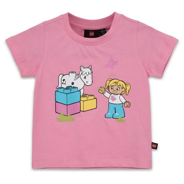 LEGO - Kid's Tay 300 - T-Shirt S/S - T-Shirt Gr 80 rosa von Lego