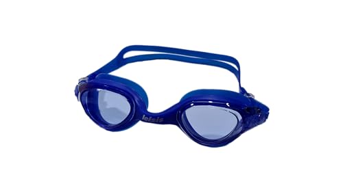 Leisis 0104022 Iris Brille, Monoblock, Erwachsene, Unisex, Blau, Einheitsgröße von Leisis