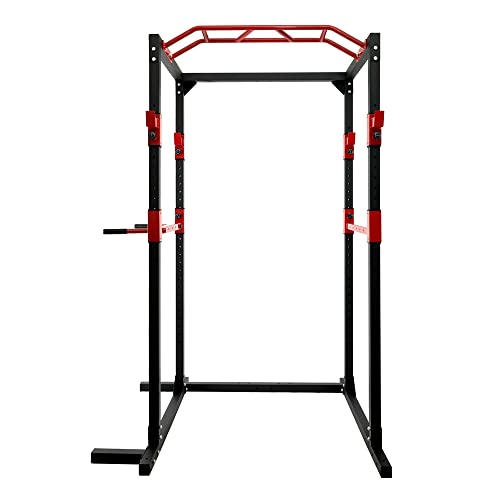 Leiv multifunktionales Basic Power Rack für Dein kompaktes Home Gym bestehend aus Rudergriff und Trizepsseil zur Erweiterung Trainingsvariante, für effektives Ganzkörpertraining. von Leiv