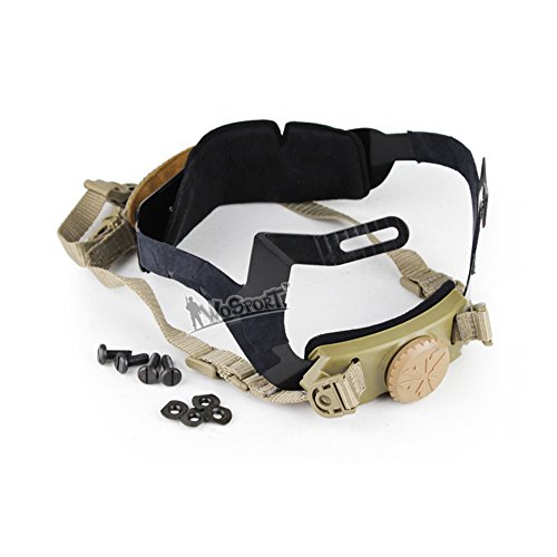 Fast Helm Advanced Cingulate Head Locking-Federsystem Verstellbares taktisches Kinnriemen Head Locking Buckle Helm-Ersatzteil von Lejie