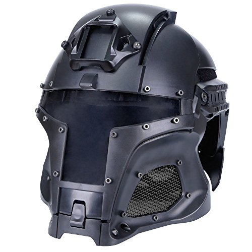 Taktisch Militär Ballistischen Helm Seitenschiene NVG Shroud Transfer Base Armee Kampf Airsoft Paintball Volles Gesicht Maske Helm von Lejie