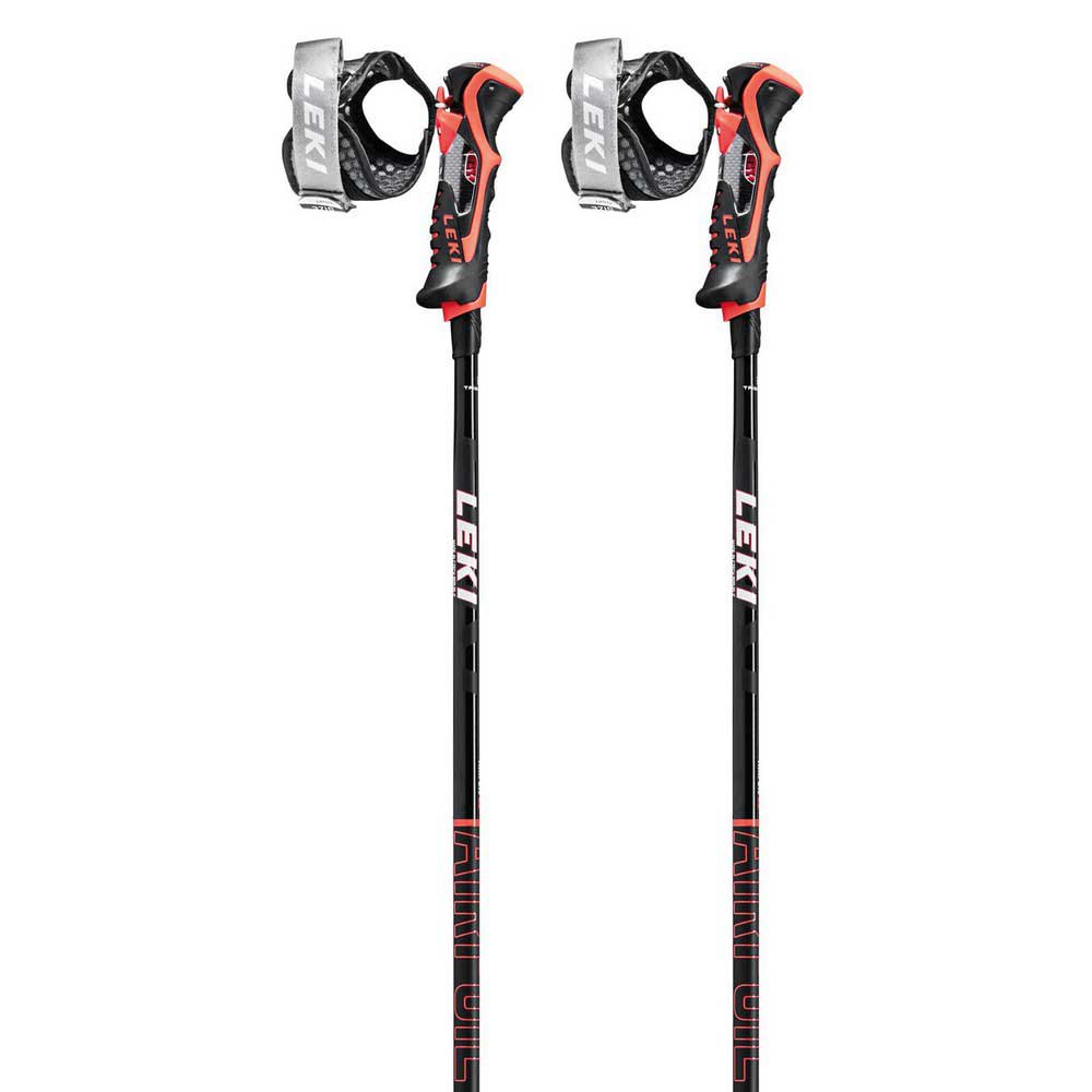 Leki Alpino Airfoil 3d Poles Schwarz 110 cm von Leki Alpino