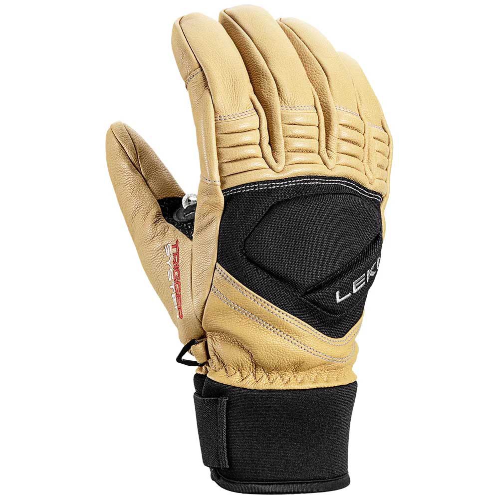 Leki Alpino Copper 3d Gloves Beige 7 Mann von Leki Alpino