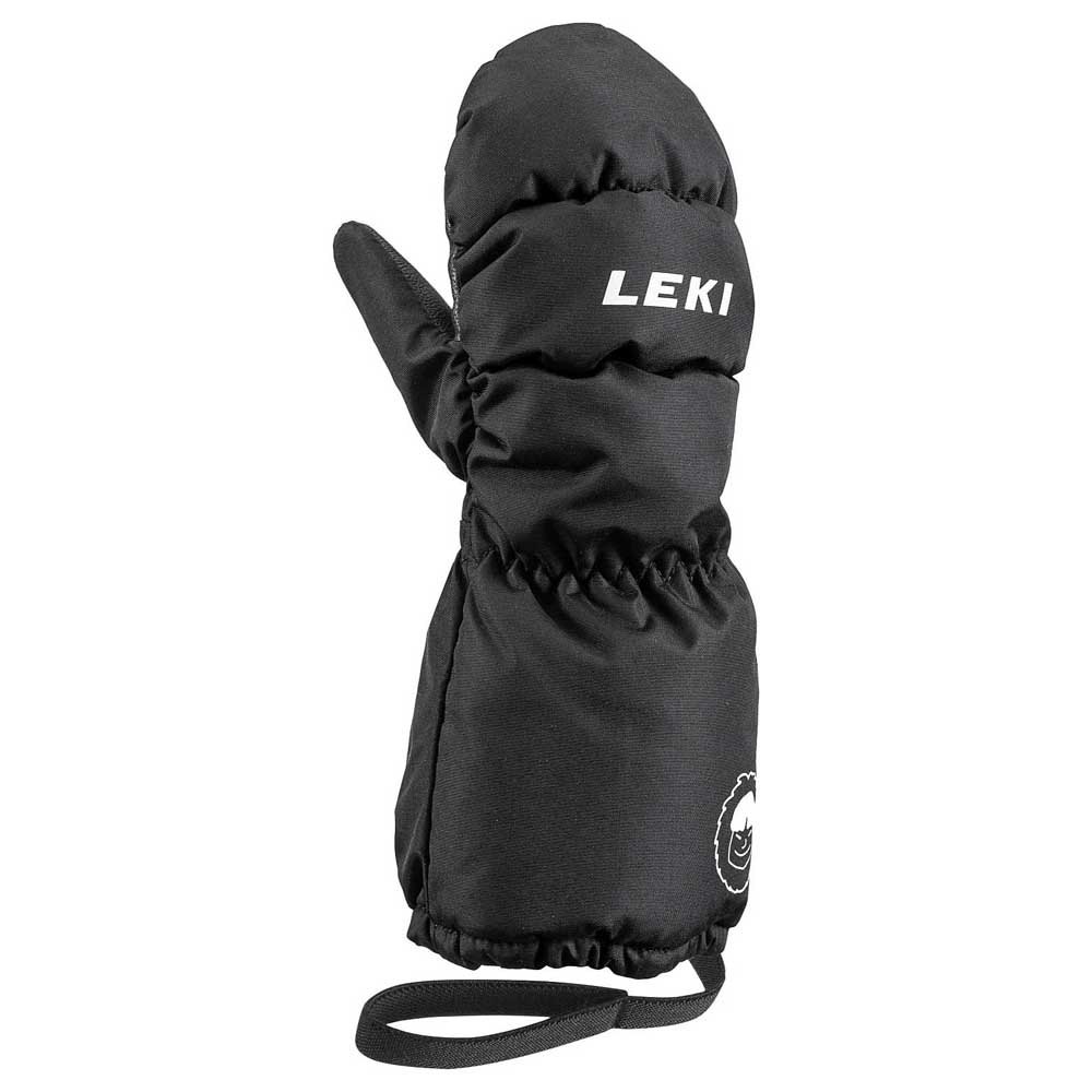 Leki Alpino Little Eskimo L Mittens Schwarz 8-9 Years Junge von Leki Alpino