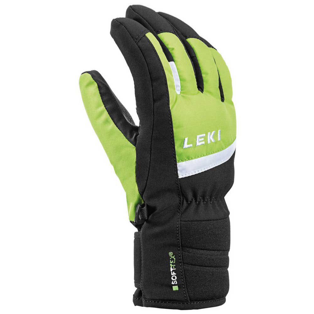 Leki Alpino Max Gloves Grün,Schwarz 12-13 Years Junge von Leki Alpino