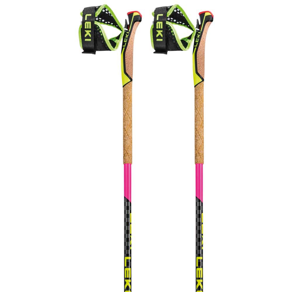 Leki Alpino Mezza Race Poles Gelb 140 cm von Leki Alpino