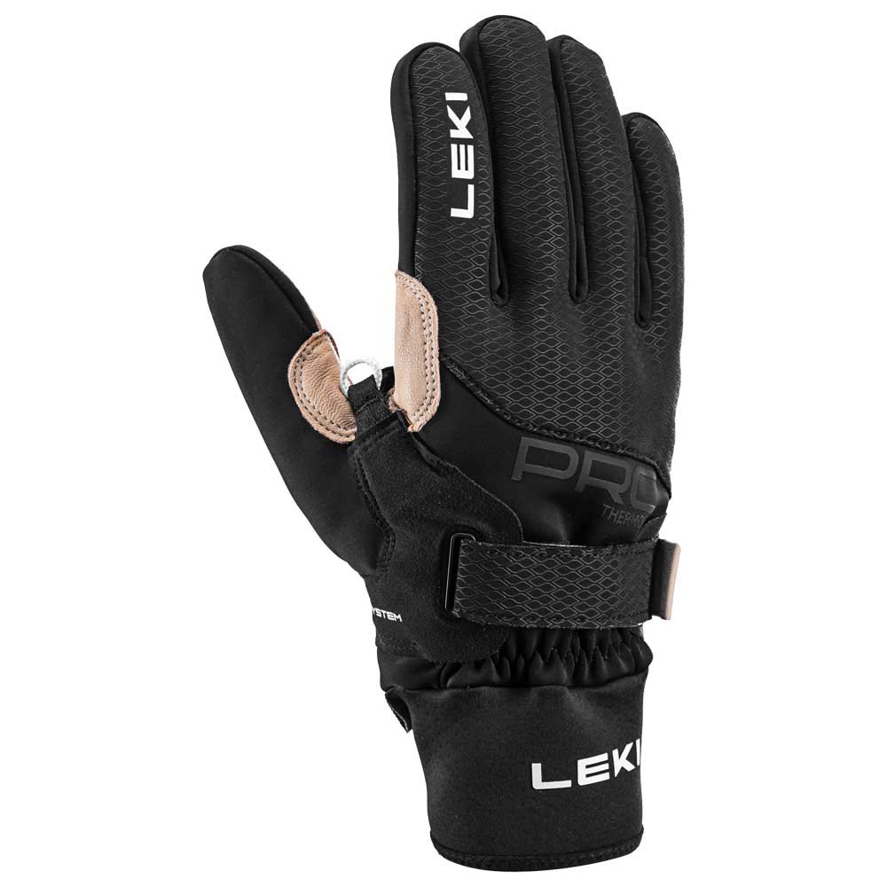 Leki Alpino Prc Premium Thermoplus Shark Gloves Schwarz 8.0 Mann von Leki Alpino
