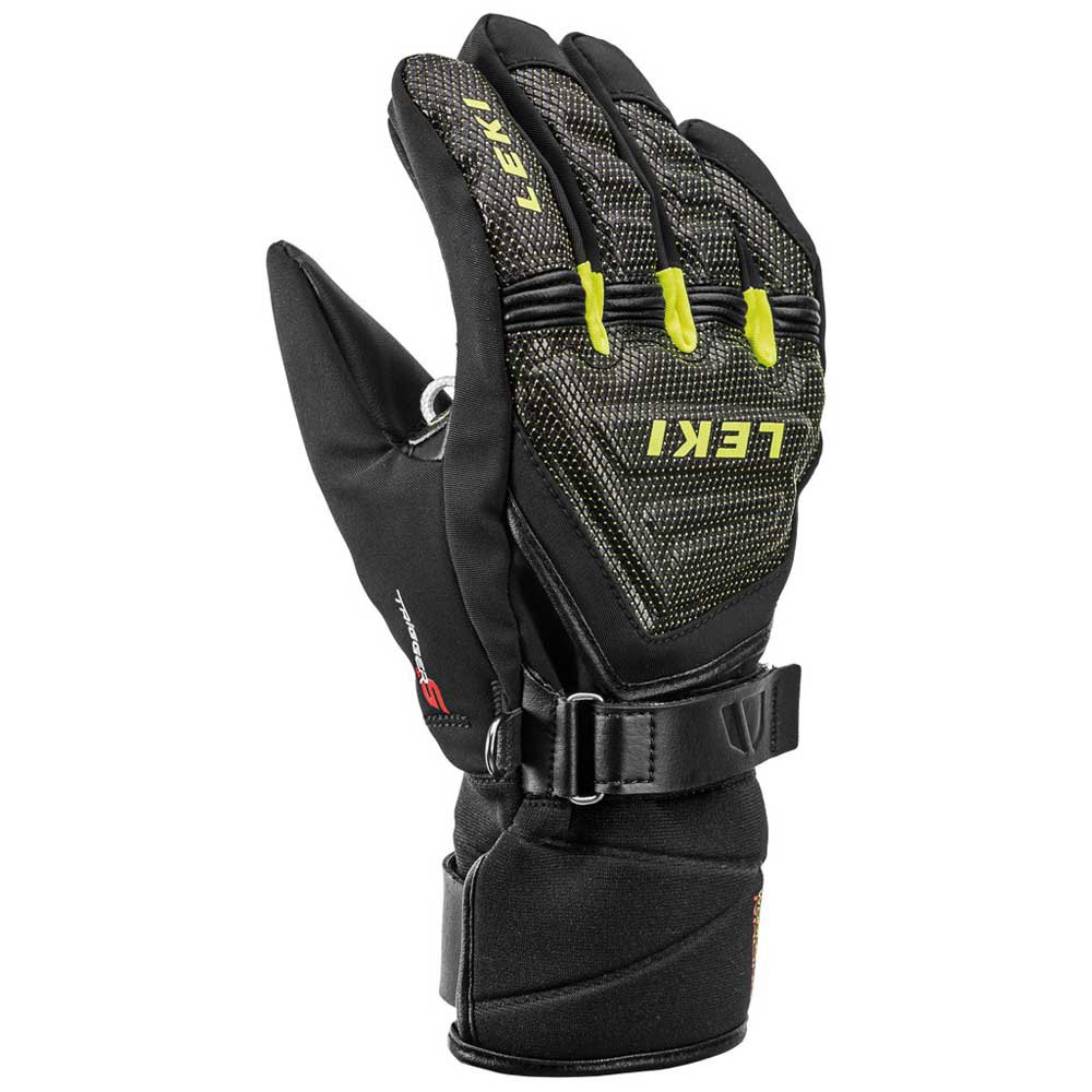 Leki Alpino Race Coach C Tech S Gloves Schwarz 8-9 Years Junge von Leki Alpino