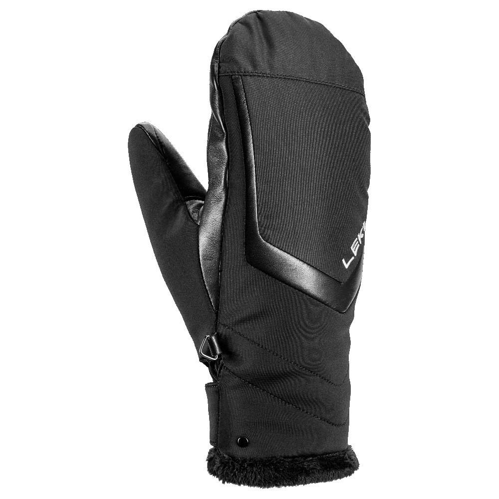 Leki Alpino Stella Mittens Schwarz 7.5 Frau von Leki Alpino