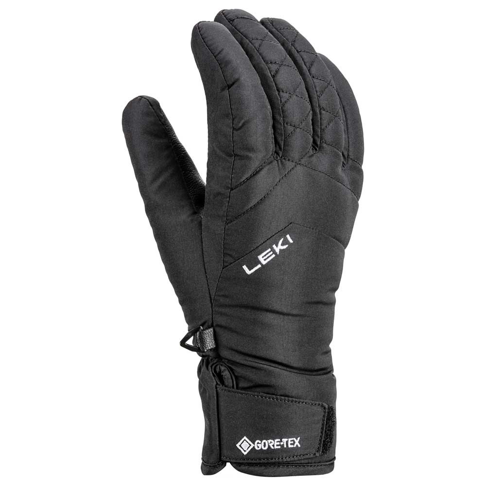 Leki Alpino Sveia Gtx Gloves Schwarz 7.5 Frau von Leki Alpino