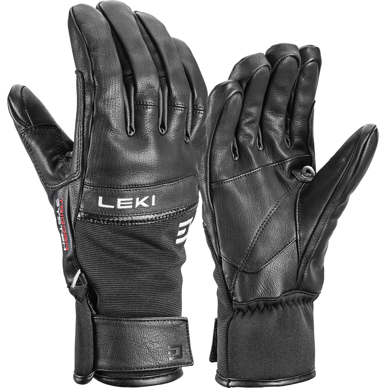 Leki Herren Handschuh LIGHTNING black/white von Leki