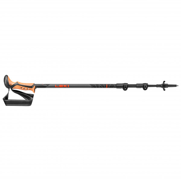 Leki - Khumbu - Trekkingstöcke Gr 110-145 cm grau/rot von Leki