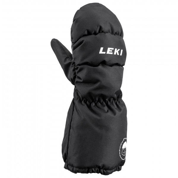 Leki - Kid's Little Eskimo Mitt Long - Handschuhe Gr 1 schwarz/grau von Leki
