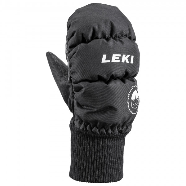 Leki - Kid's Little Eskimo Mitt Short - Handschuhe Gr 3 grau/schwarz von Leki