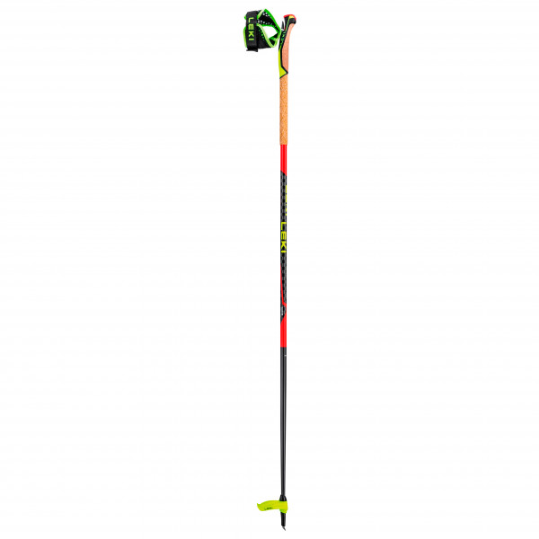 Leki - Mezza Race - Skistöcke Gr 115 cm;120 cm rot/gelb von Leki