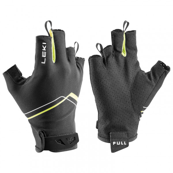 Leki - Multi Breeze Short - Handschuhe Gr 10;6;9 grau von Leki
