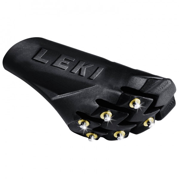 Leki - Silent Spike Pad für Flex- & Speedtip - Nordic Walking Stöcke schwarz von Leki
