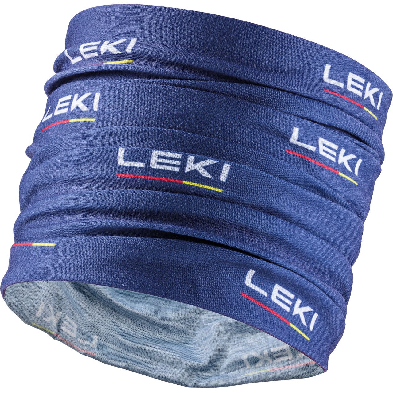 Leki Unisex Schlauchschal blue/white von Leki