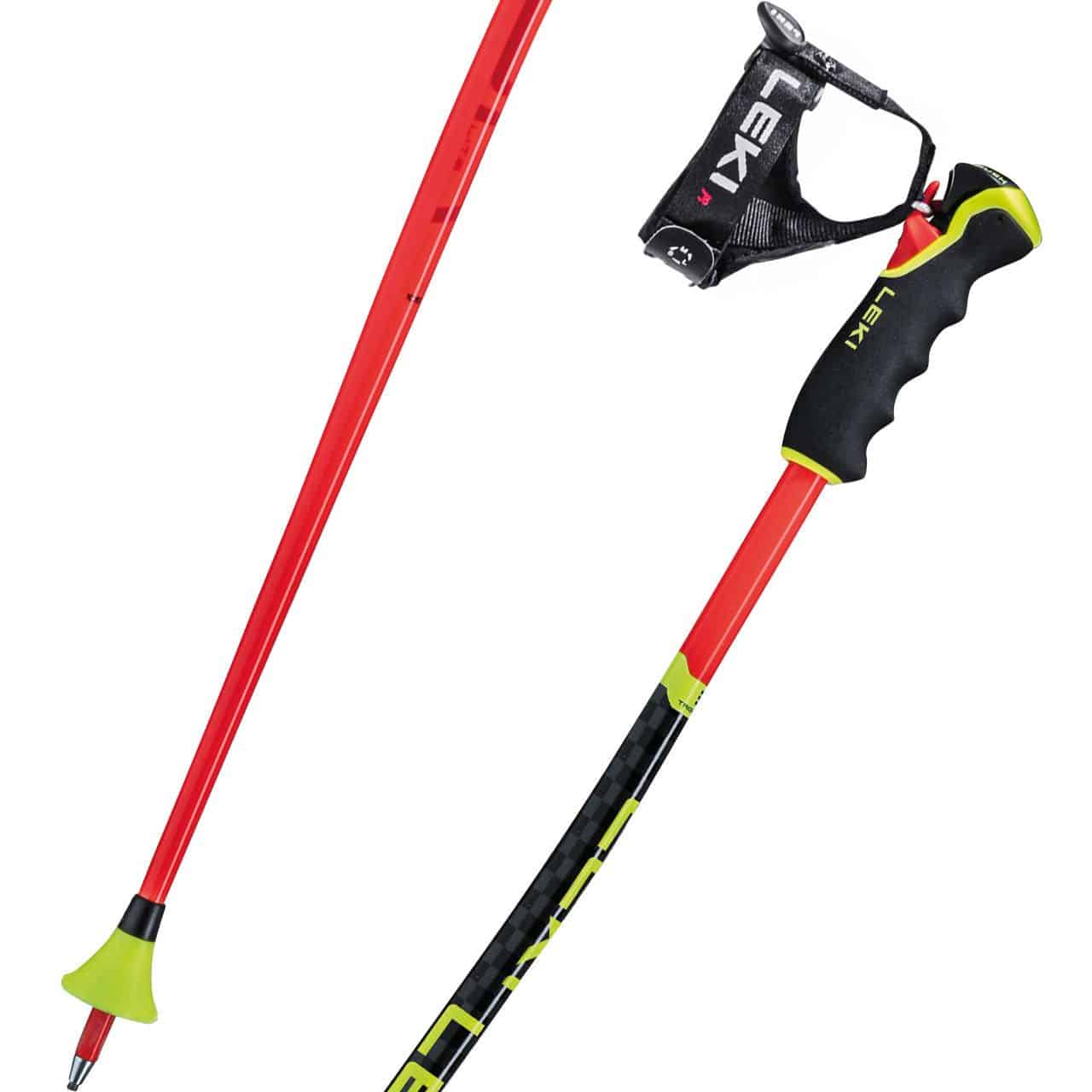 Leki WCR Lite GS 3D bright red/black/neonyellow von Leki