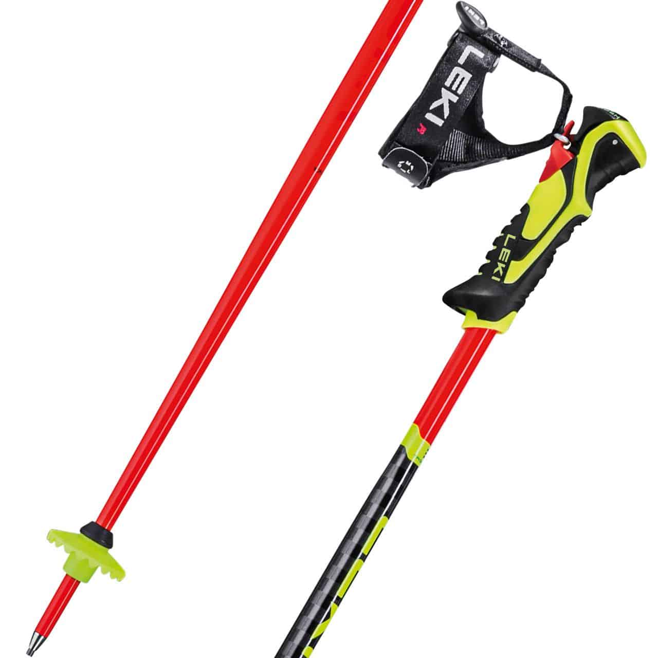 Leki WCR Lite SL 3D bright red/black/neonyellow von Leki