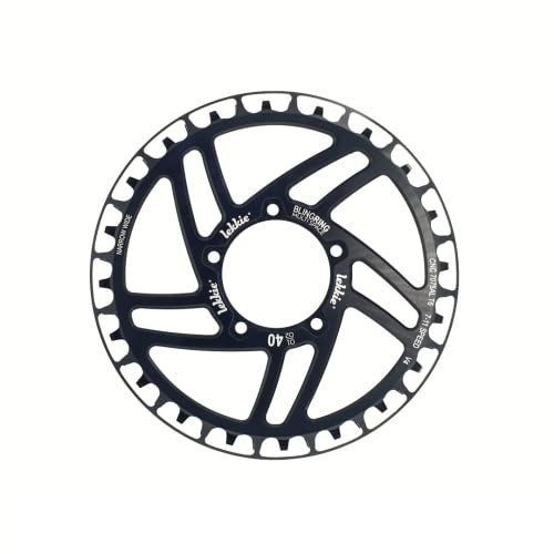 windmeile | Lekkie Bling Ring Kettenblatt, 40T, für Bafang BBS01 und BBS02, Kettenring, Chain Ring, Fahrrad, E-Bike, Pedelec von Lekkie